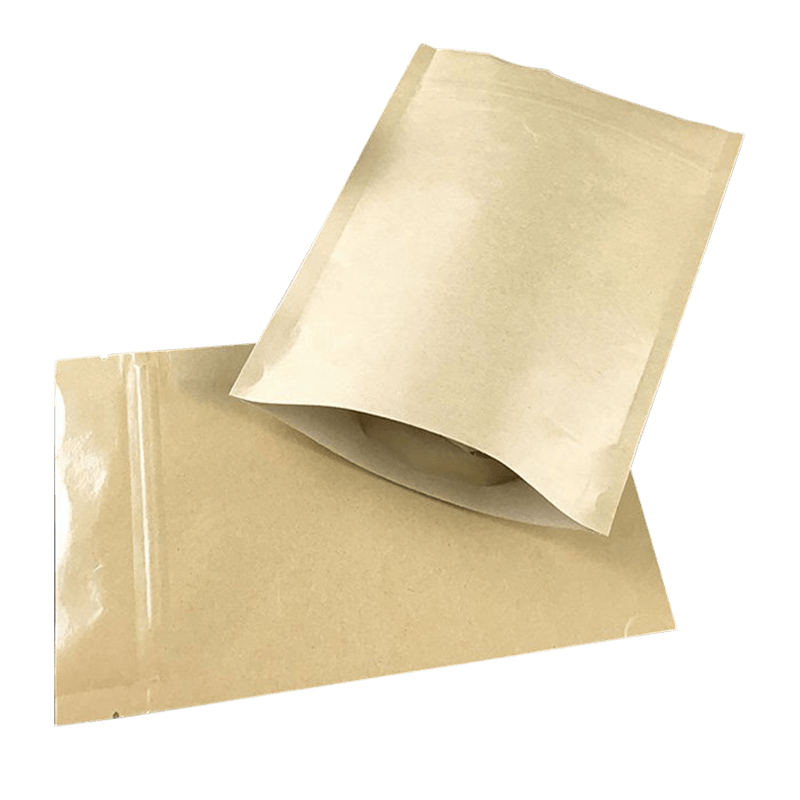 Bolsa compuesta de papel Kraft biodegradable